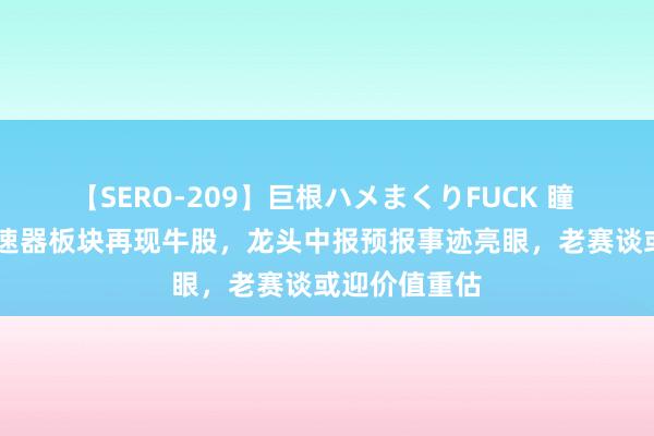 【SERO-209】巨根ハメまくりFUCK 瞳 7天6板！降速器板块再现牛股，龙头中报预报事迹亮眼，老赛谈或迎价值重估