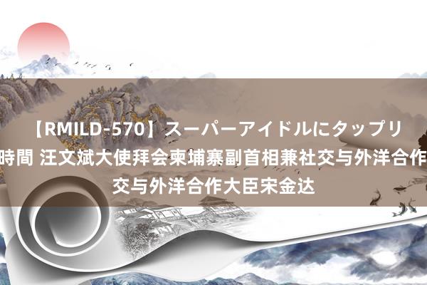 【RMILD-570】スーパーアイドルにタップリ生中出し 4時間 汪文斌大使拜会柬埔寨副首相兼社交与外洋合作大臣宋金达